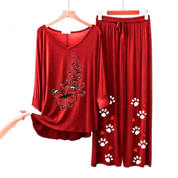 Red Butterfly Women Loungewear ARTICLE #56