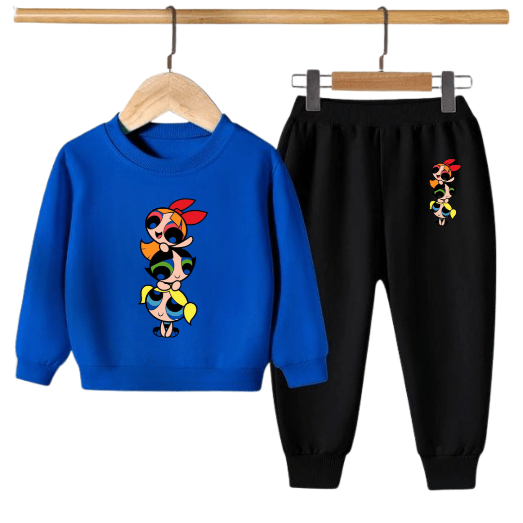 Powerpuff Girls Kids Sweatshirt & Jogger Set