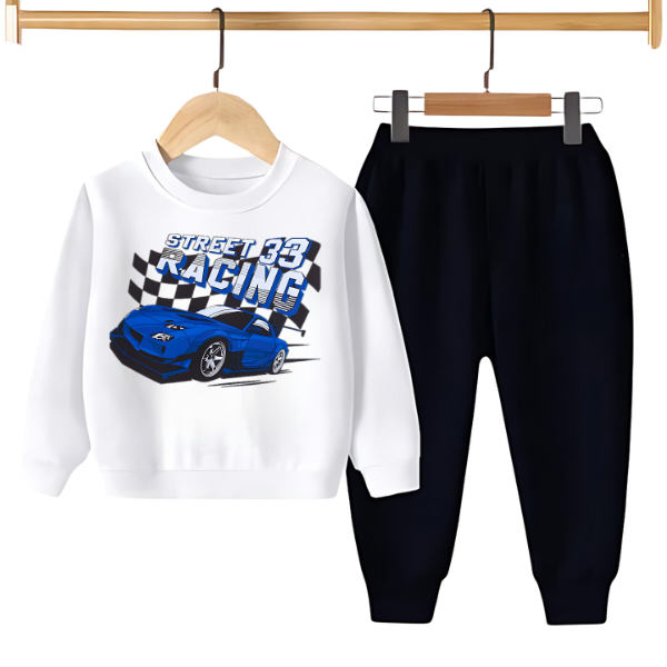 Street Racer Clothes STREET RACING PRINTED SWEATSHIRT SET – iorder.pk