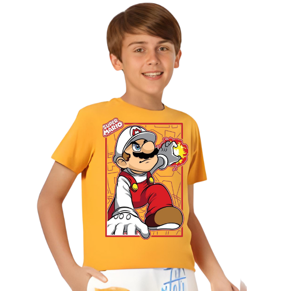 Super Mario T Shirt For Kids