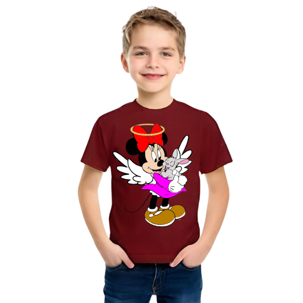 Mickey Mouse Printed T Shirt For Kids
