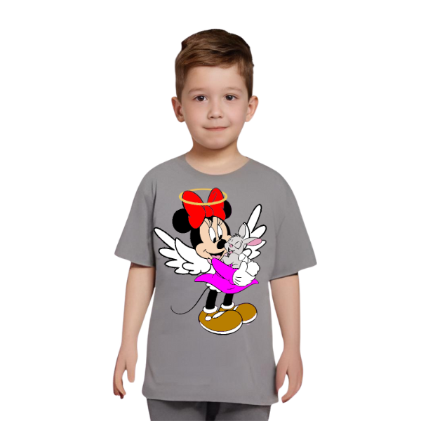 Mickey Mouse Printed T Shirt For Kids