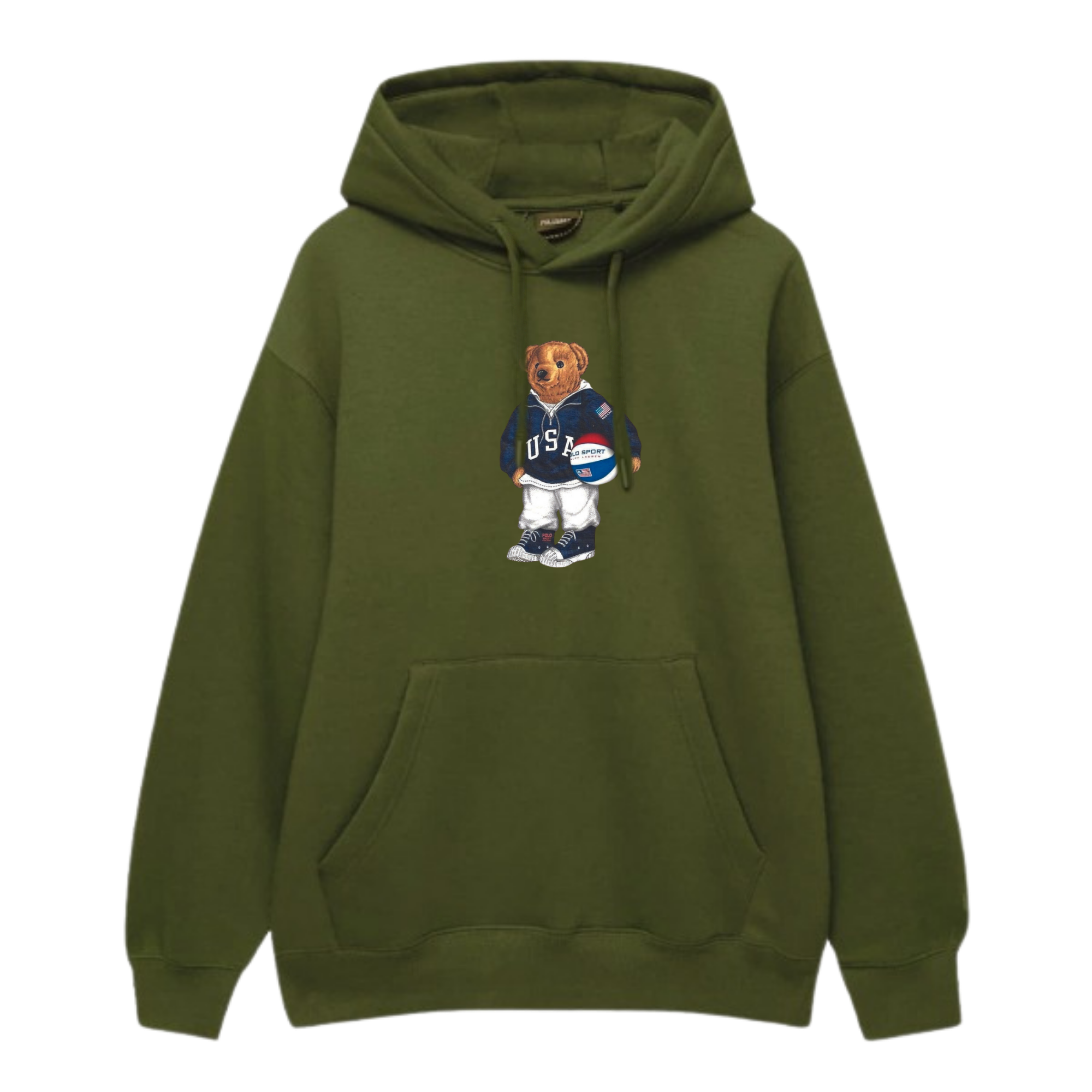 Football Bear Hoodie