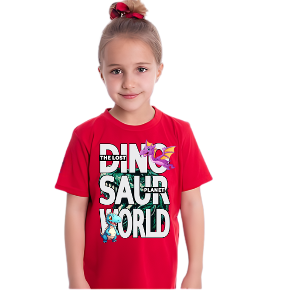 DINO WORLD T Shirt for Kids