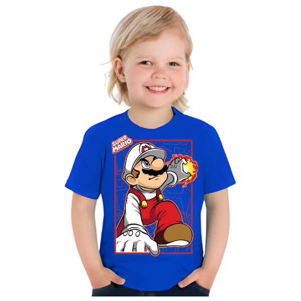 Super Mario T Shirt For Kids