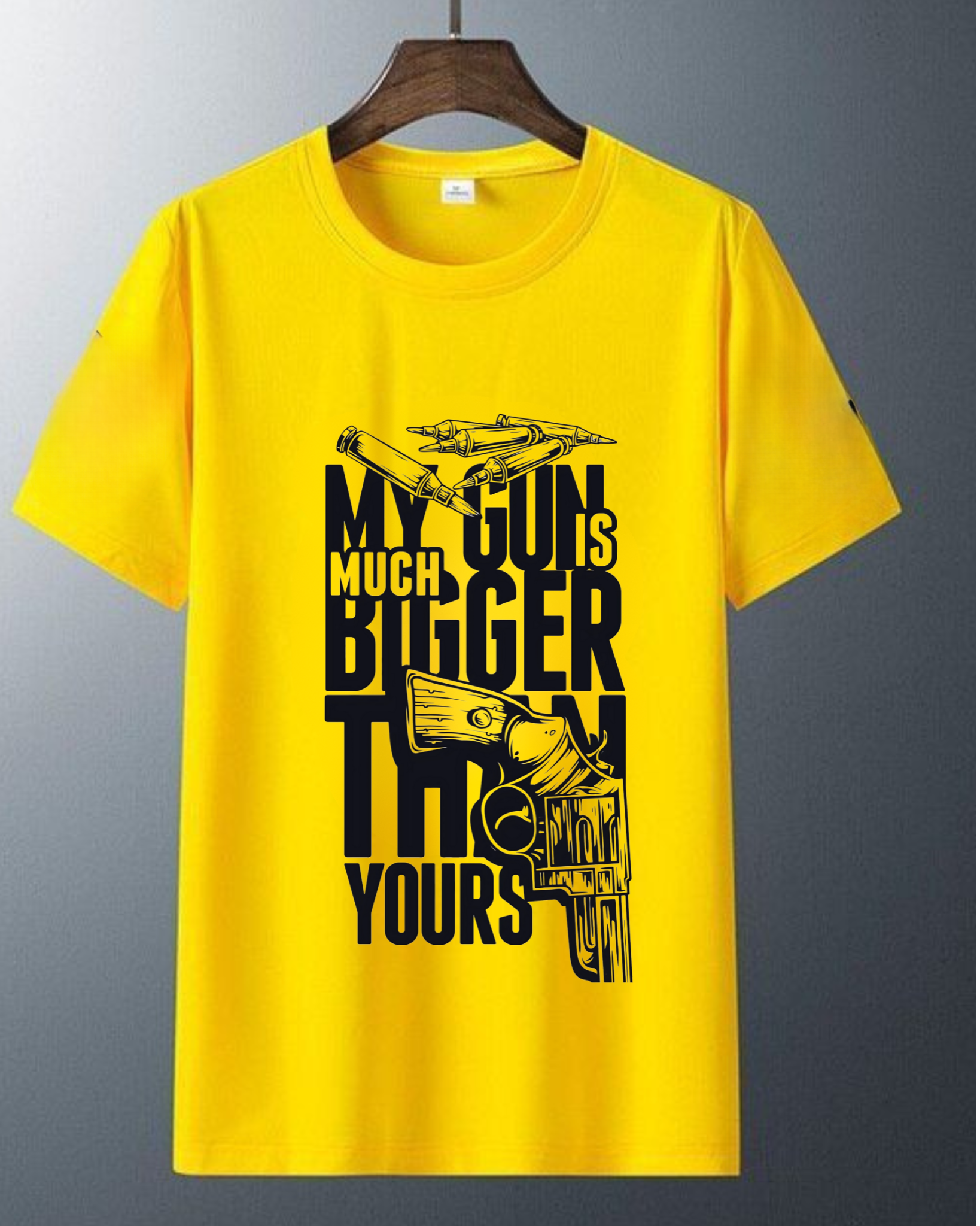 My Gun Is Bigger Graphic Tee