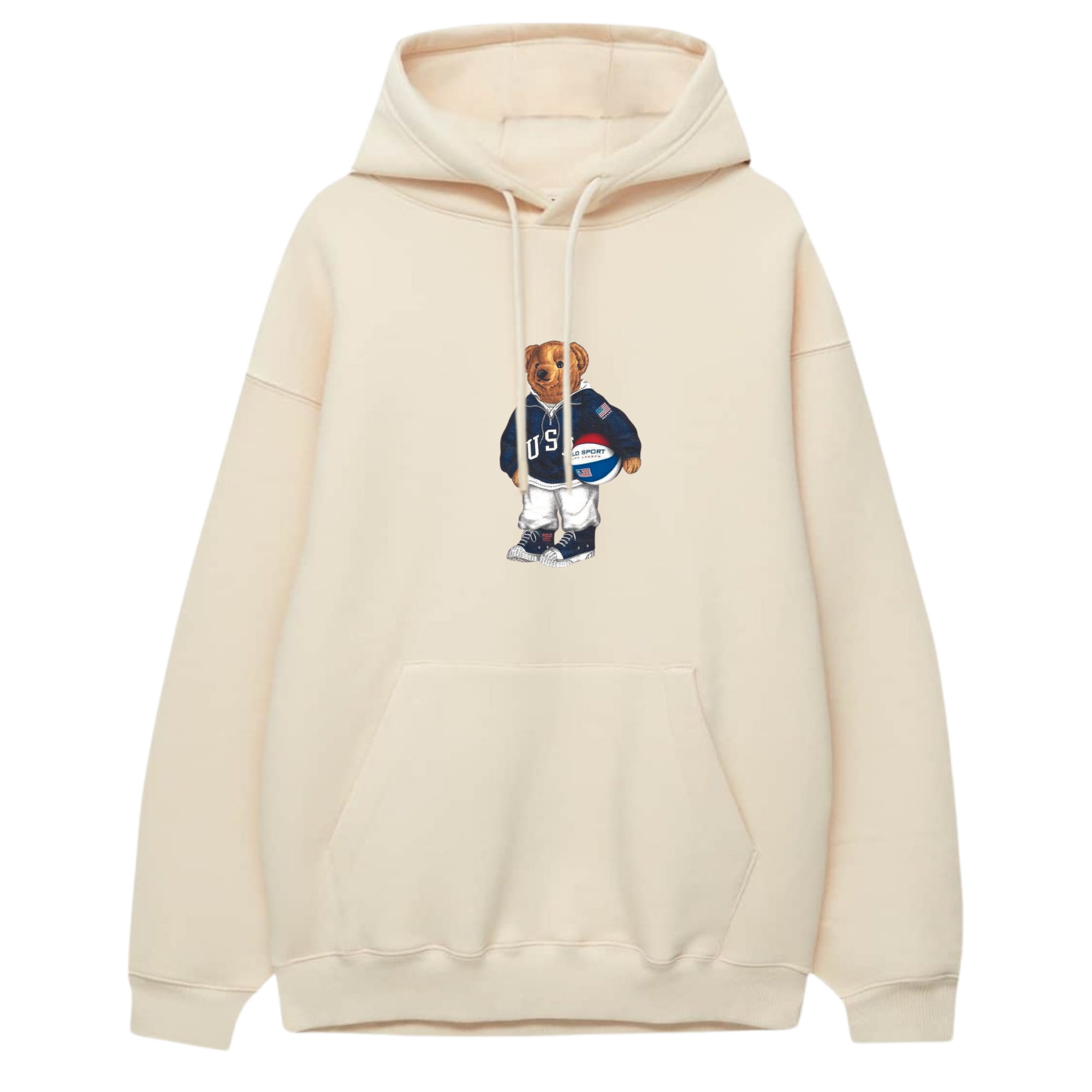 Football Bear Hoodie