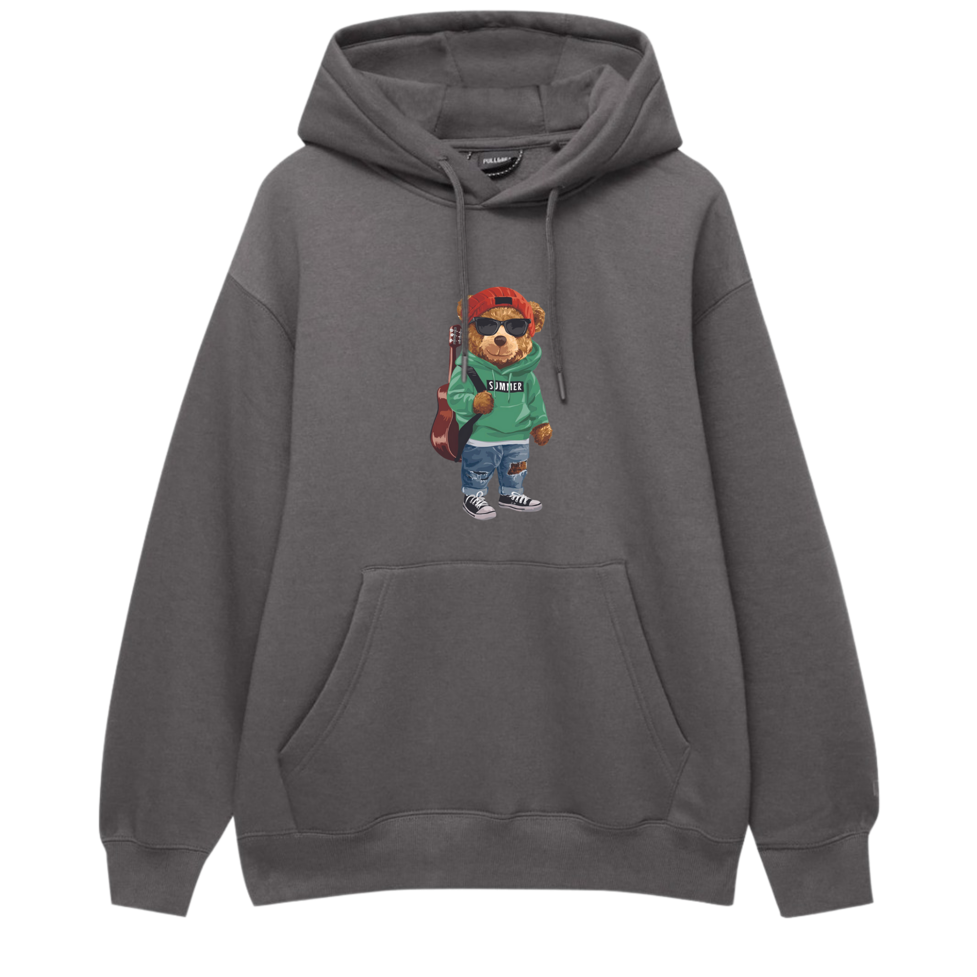 Green Polo Bear Hoodie