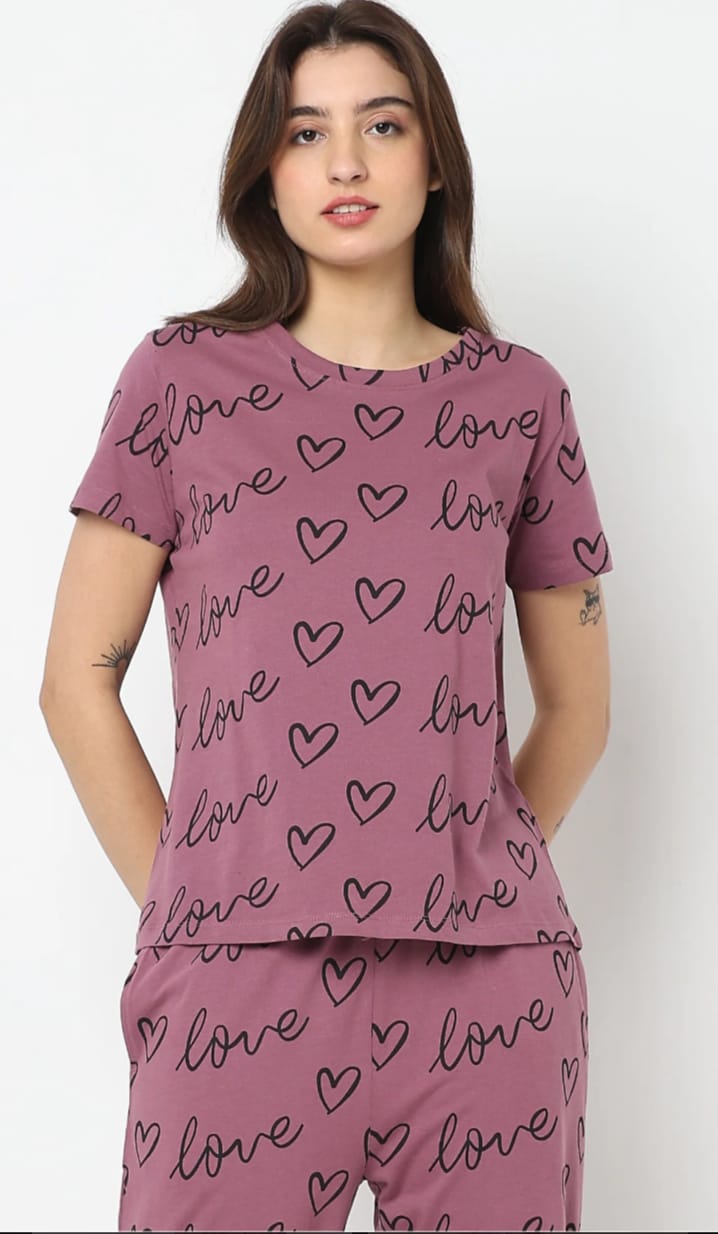 Love Woman Pajama Set