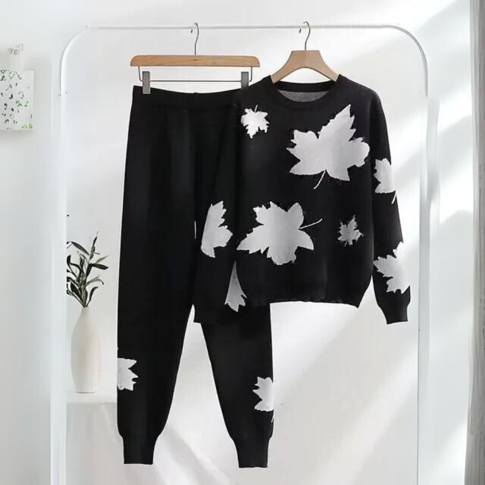 Maple Leaf Loungewear Set